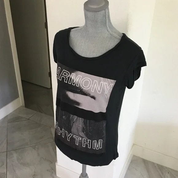 All Saints Dissonance Woman’s Crew T-Shirt - Picture 2 of 5